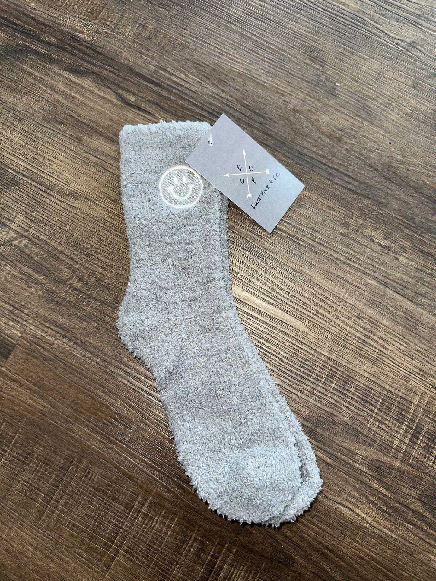 Plush Smile Socks