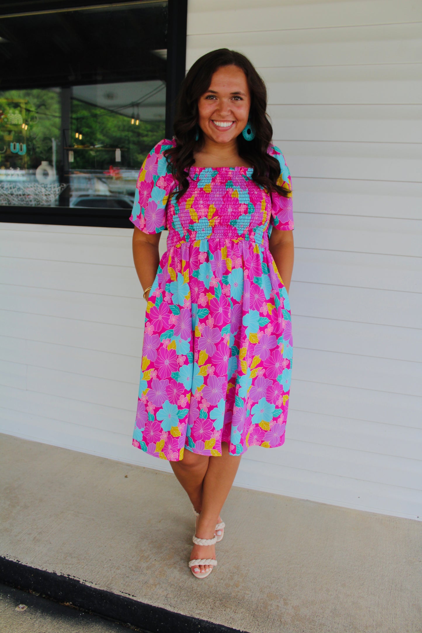 The Aurora Floral Babydoll Dress