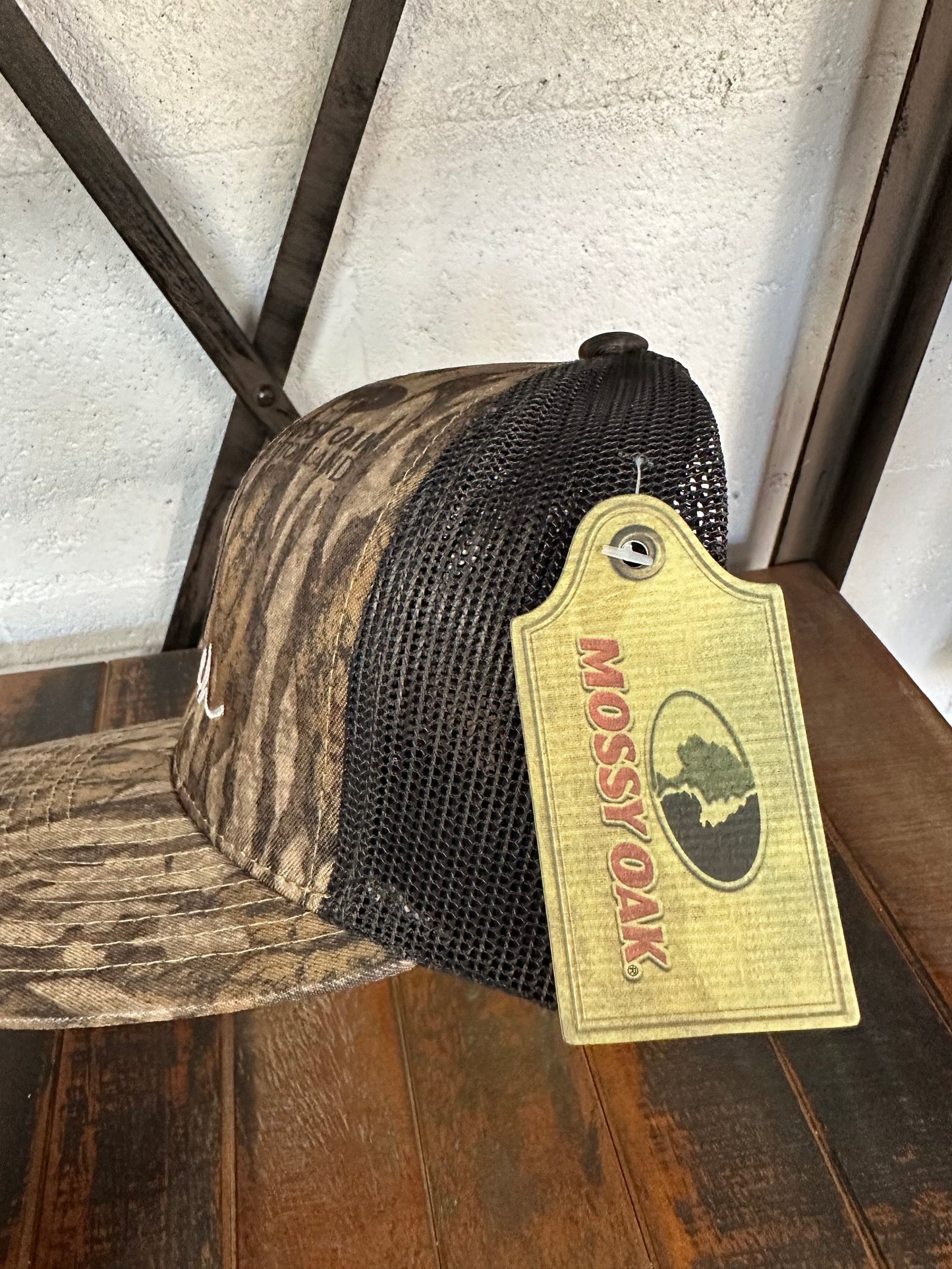 Racked Trucker Hat (Bottomland / Light Charcoal)