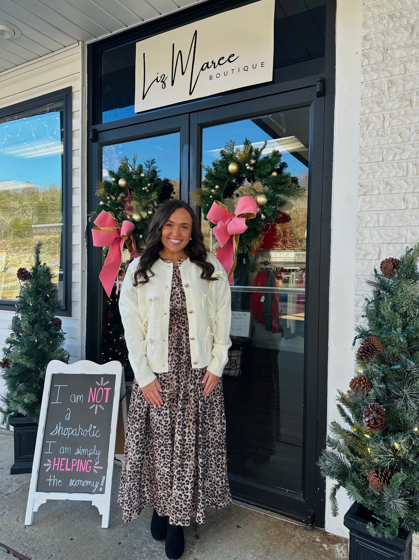 The Ivory Ribbon Bow Cardigan