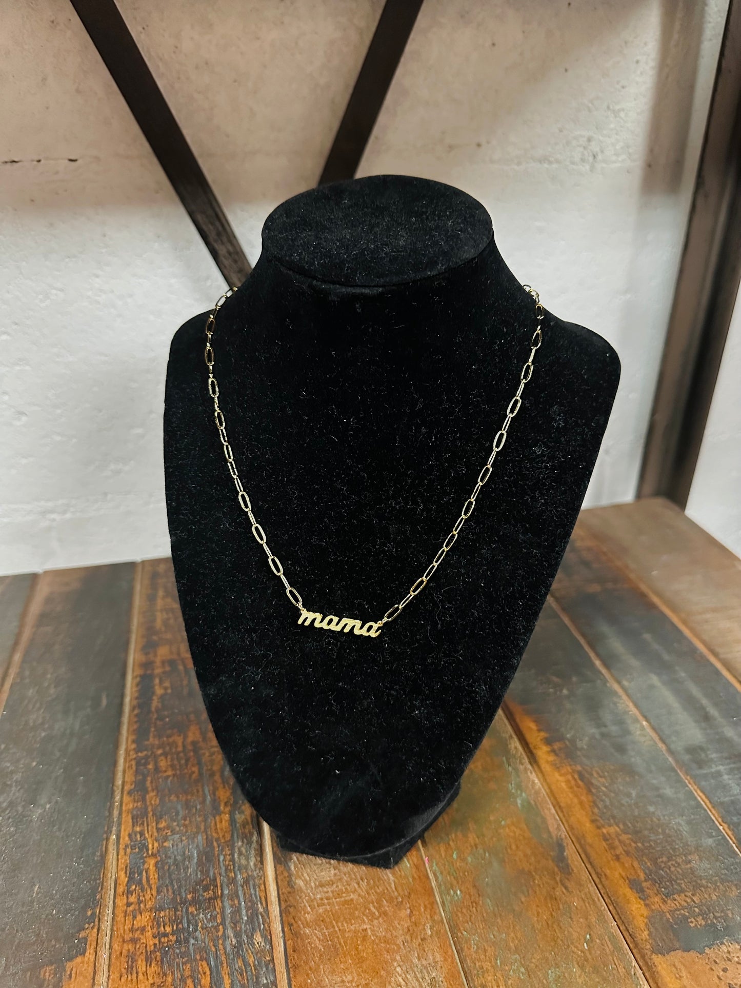 Mama Link Gold Chain Necklace