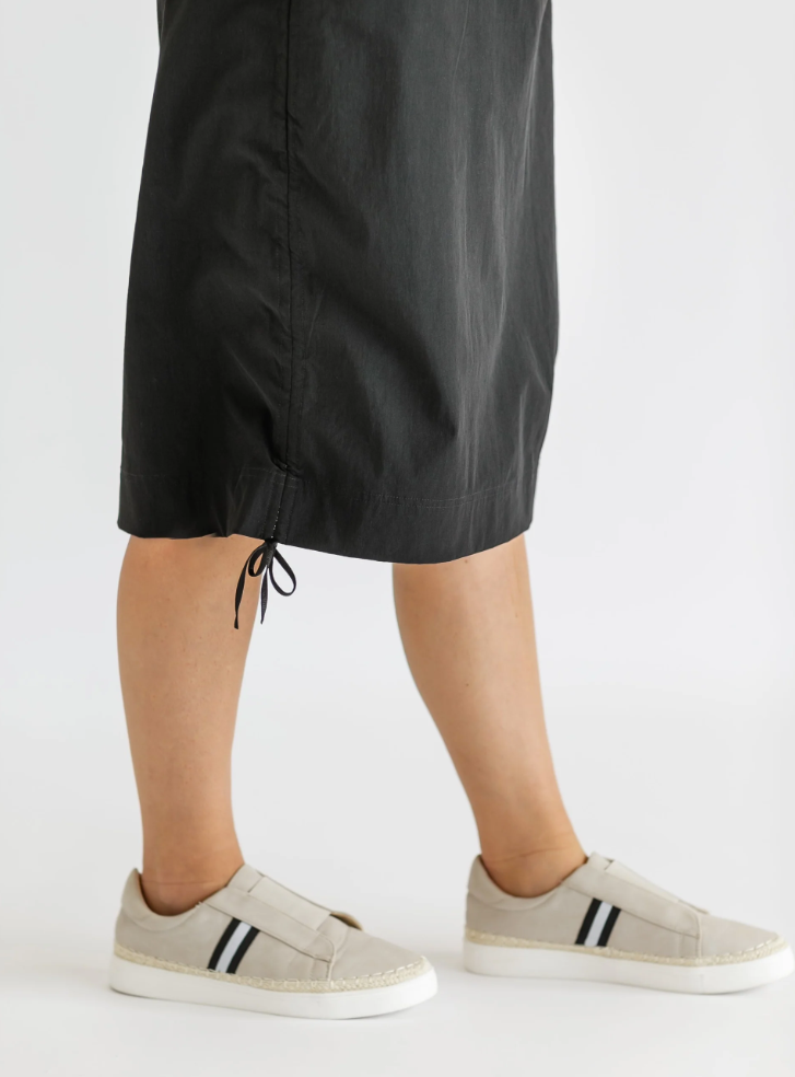 Black Andie Hiking Midi Skirt