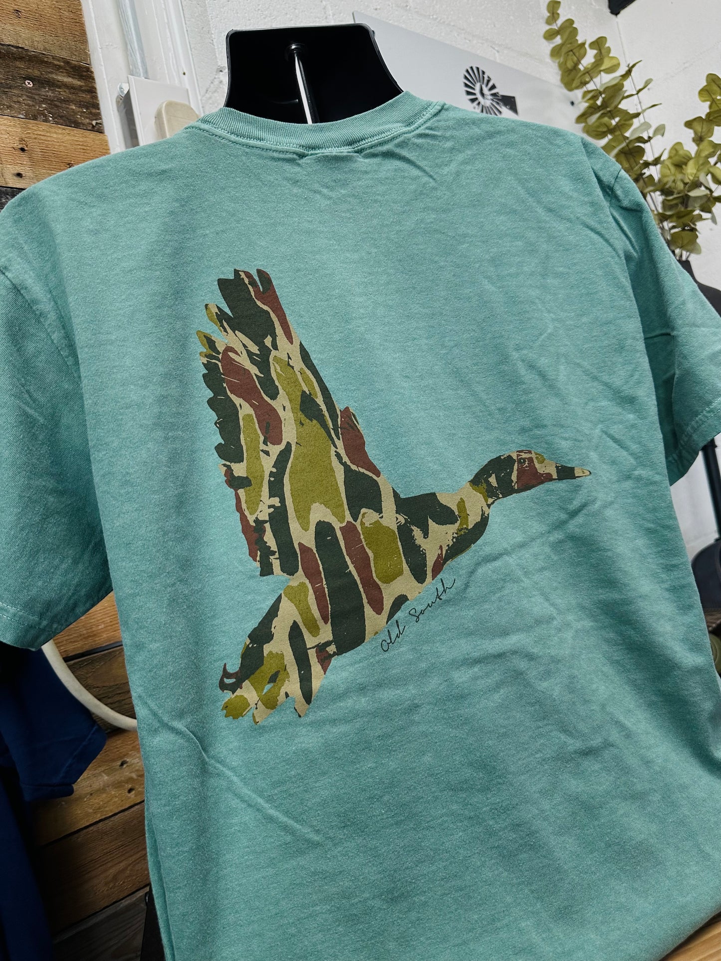 Duck Wings with Thicket Camo Tee