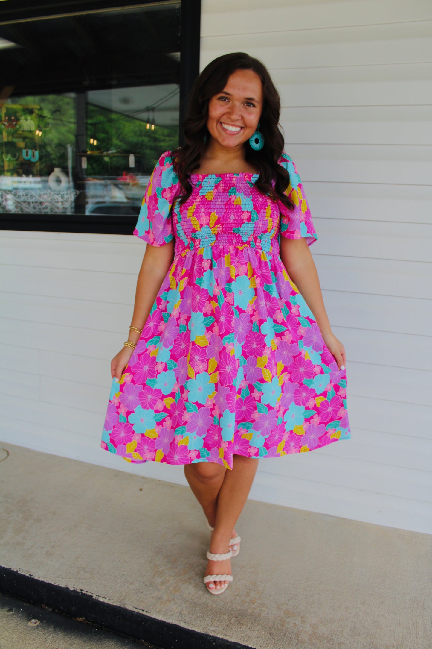 The Aurora Floral Babydoll Dress