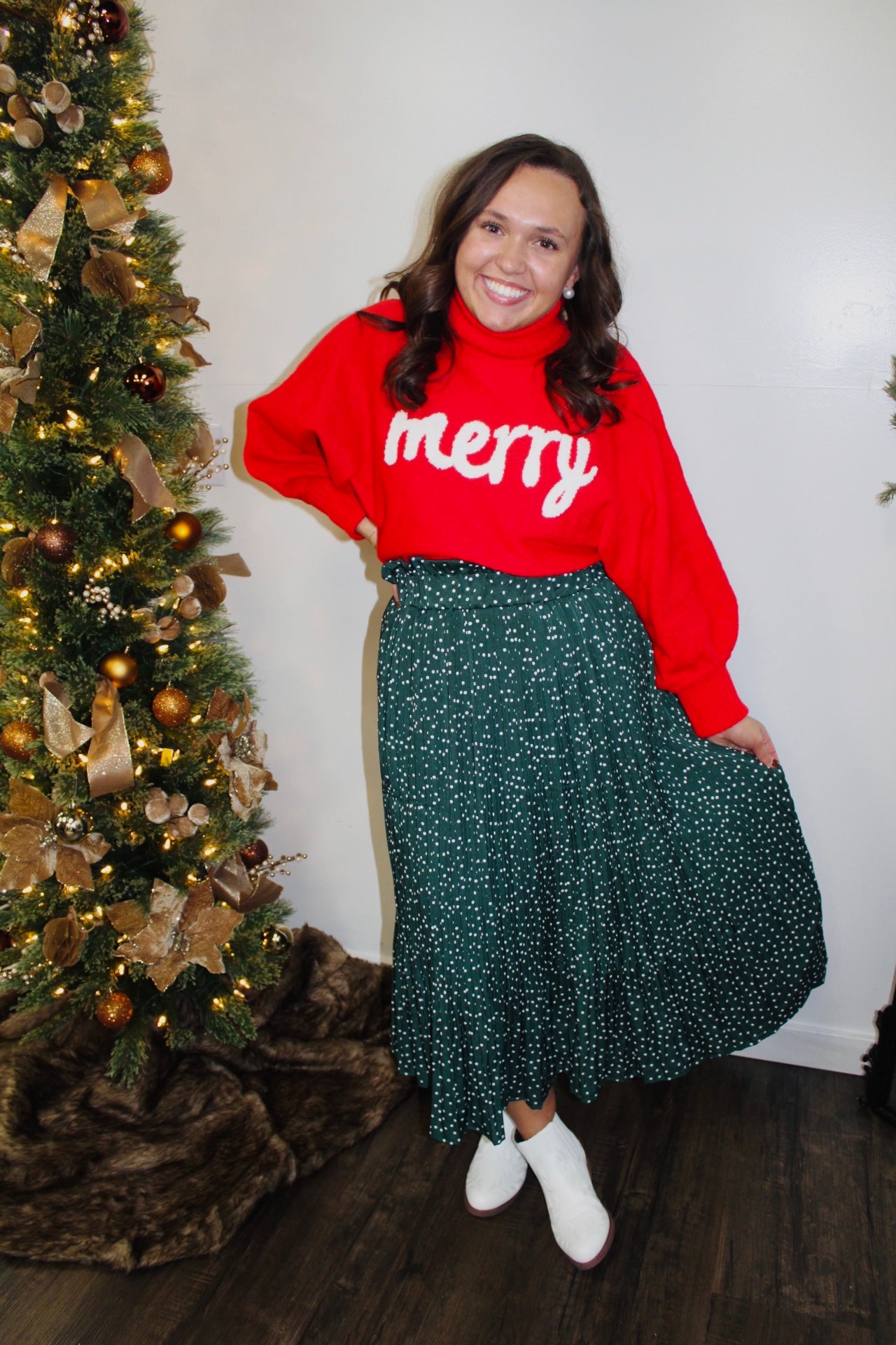 Red Merry Sweater