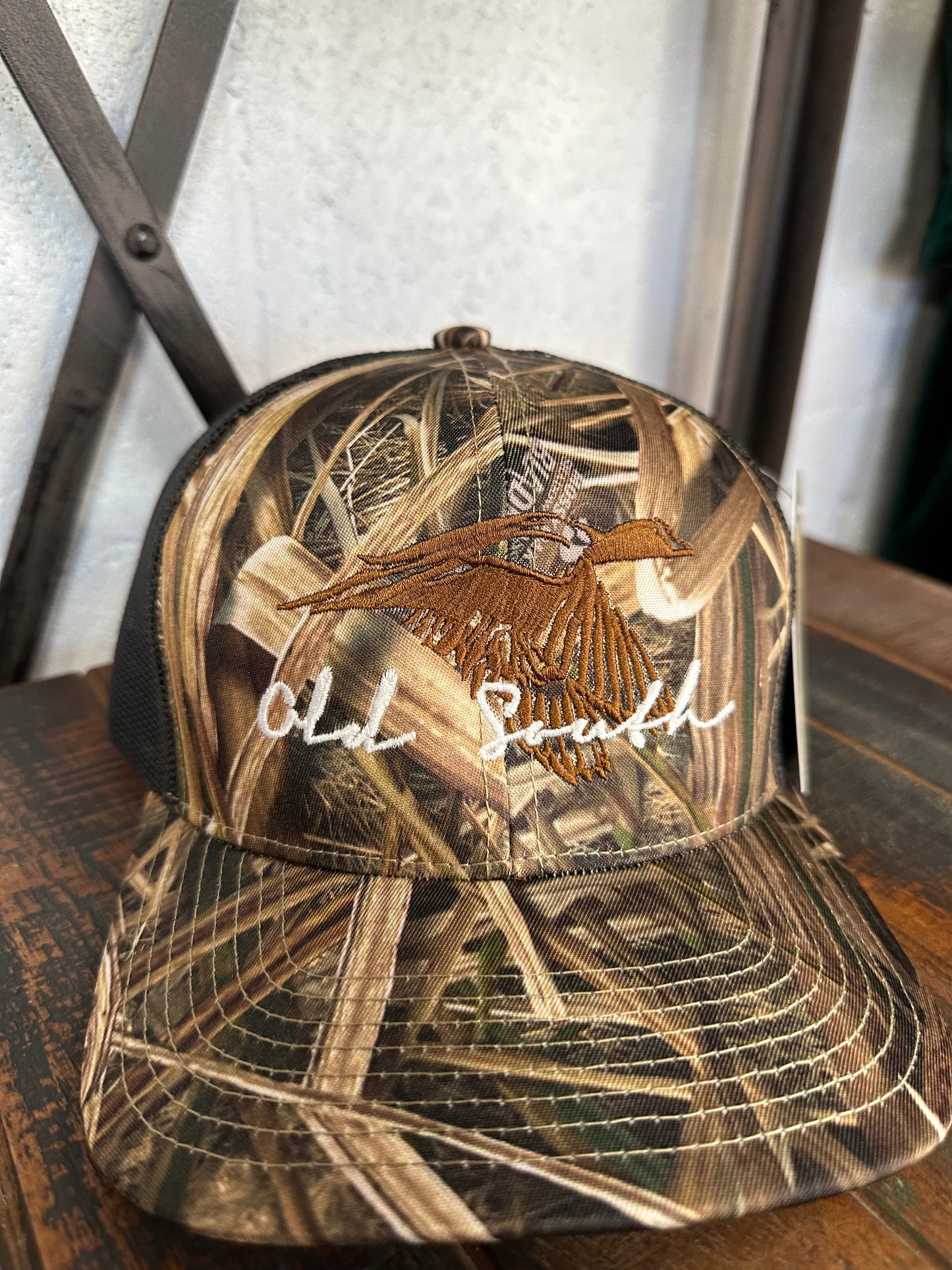 Duck Trucker Hat (Shadow Grass Blades / Light Charcoal)