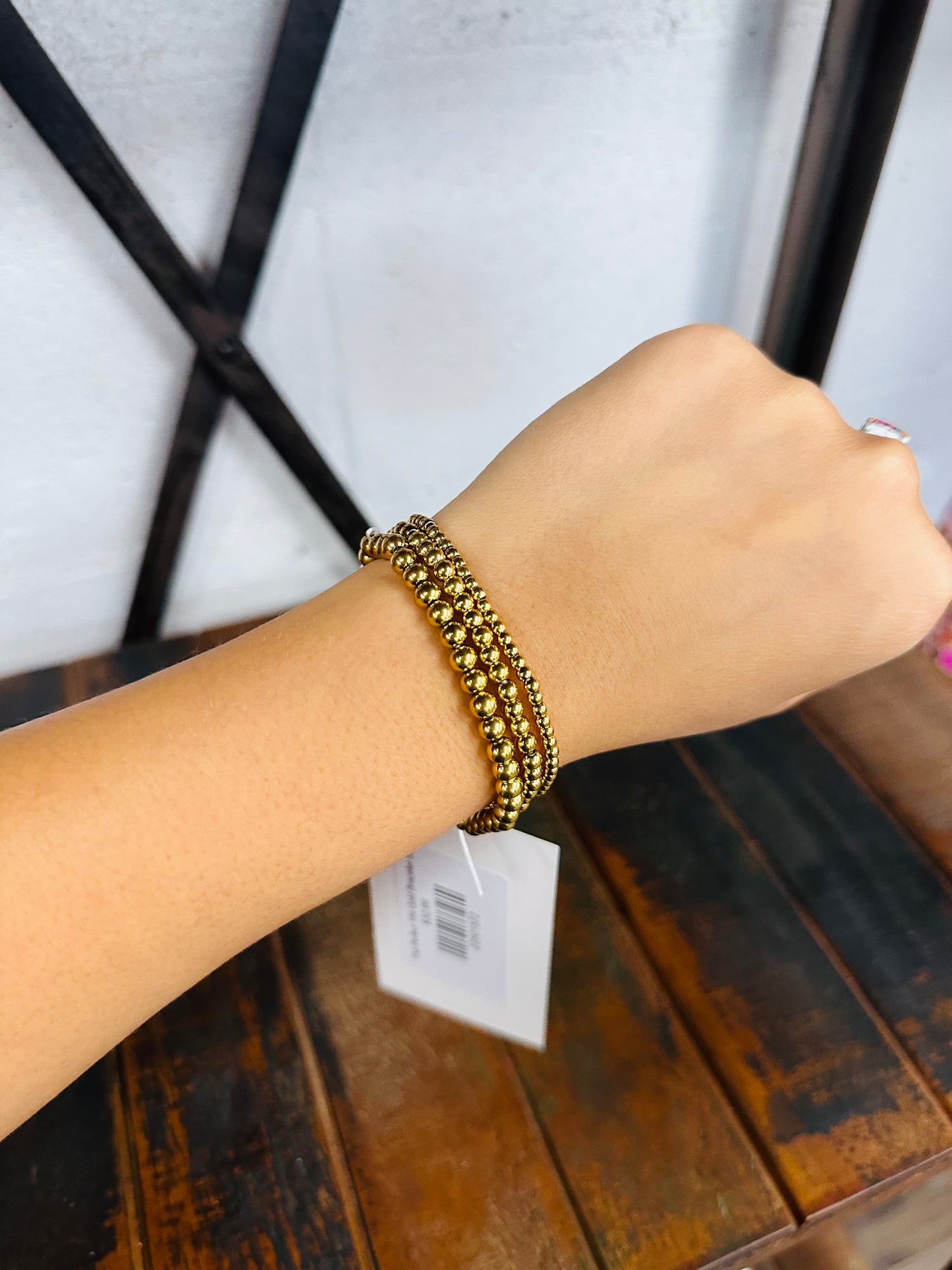 The Perfect 18k Gold Bracelet Set