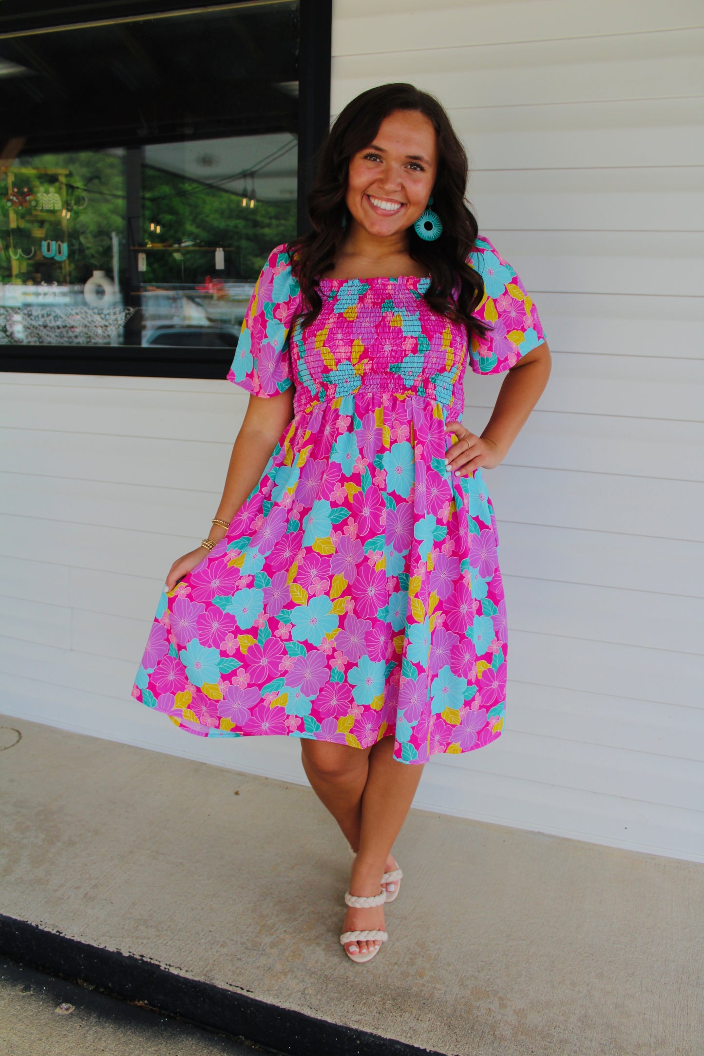 The Aurora Floral Babydoll Dress