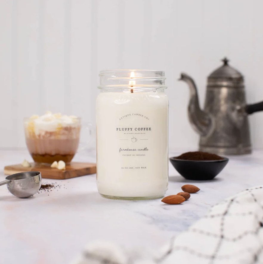 Fluffy Coffee 16 oz candle