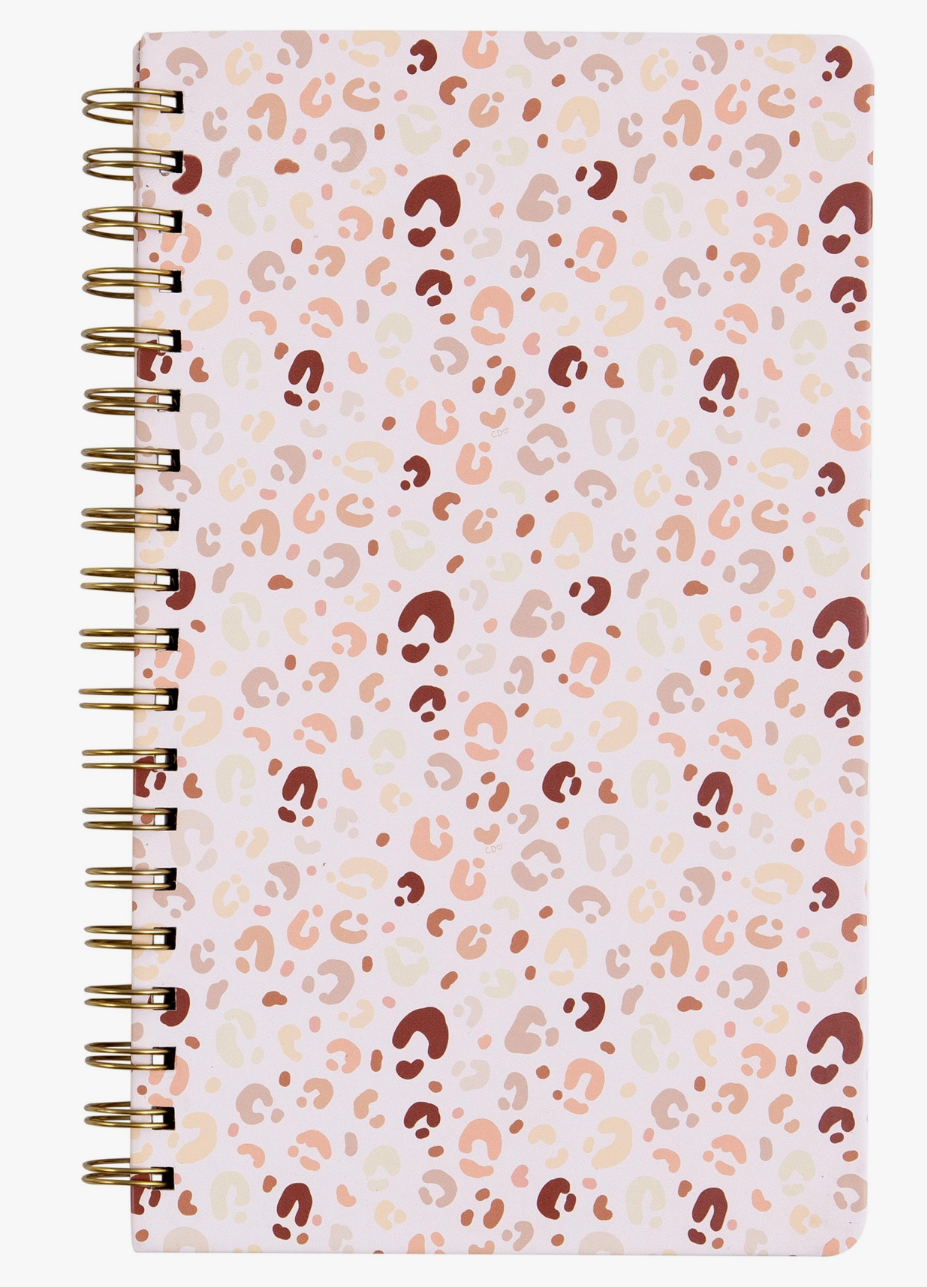 Leopard Print Spiral Notebook