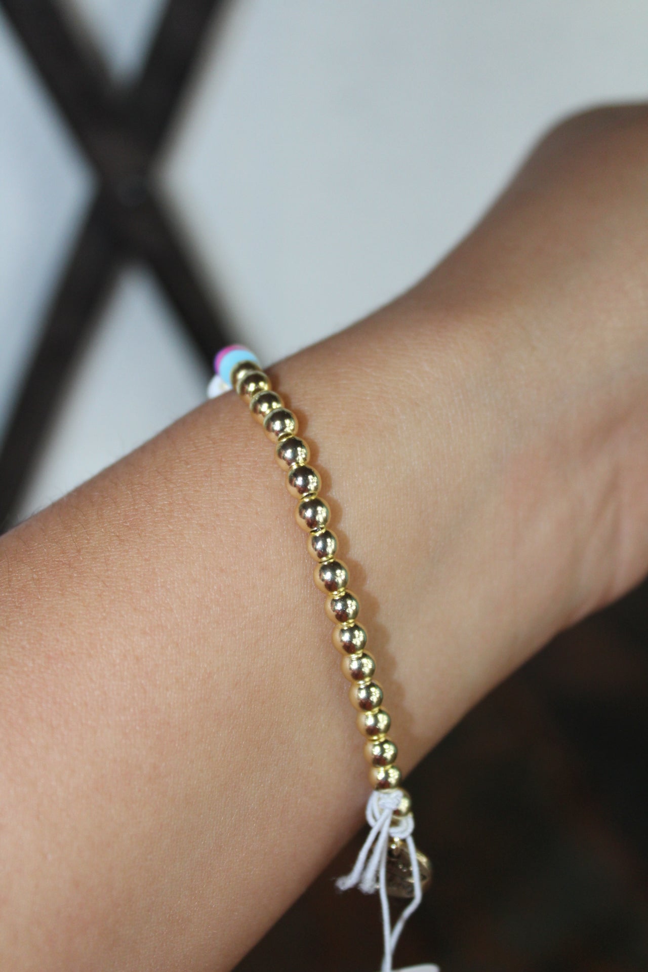 Nana Gold Beaded Bracelet