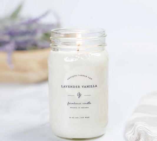Lavender Vanilla 16 oz candle