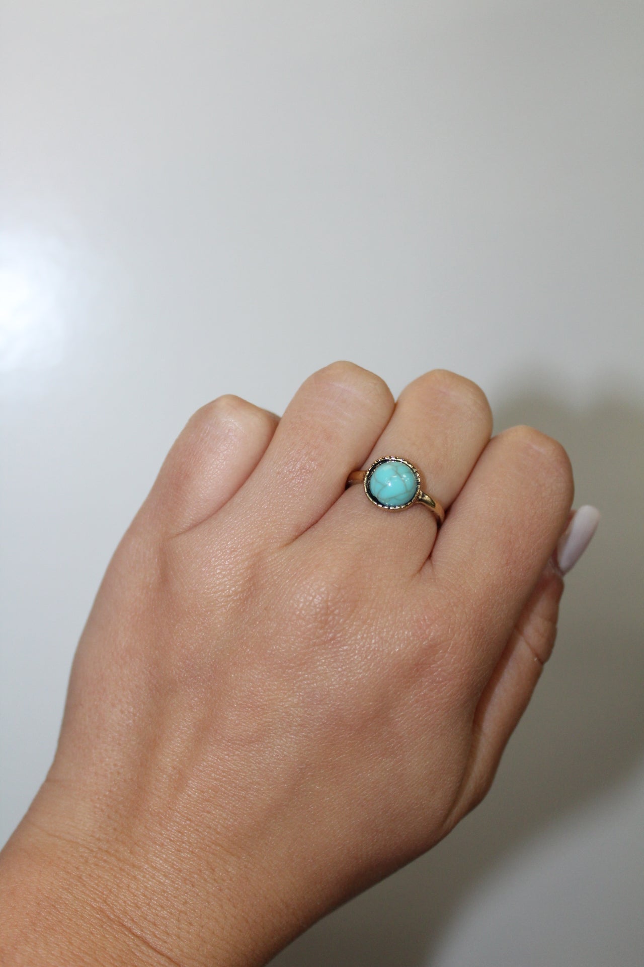 Medium Oval Turquoise Ring