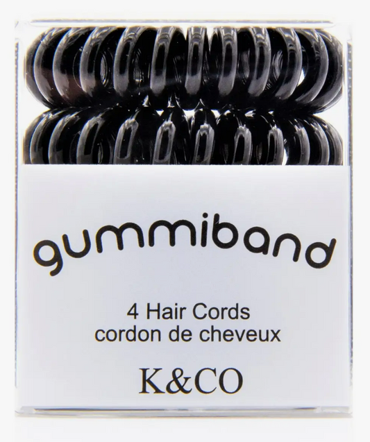 Box of 4 GummiBand Hair Ties