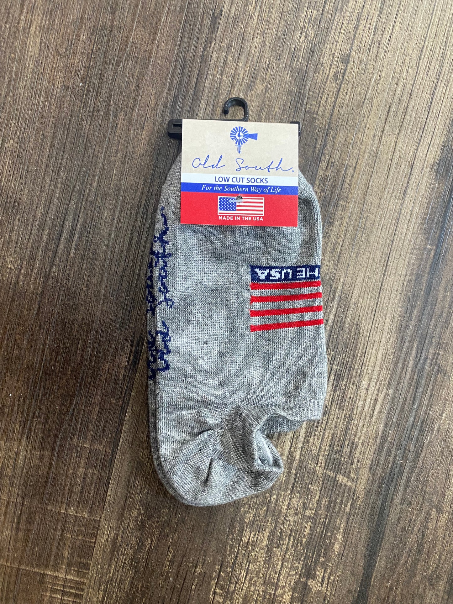 Old South Made in the USA Low Cut Socks