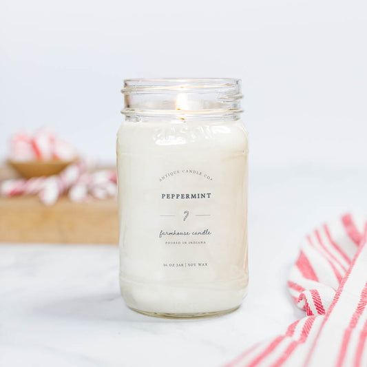 Peppermint 16oz Candle