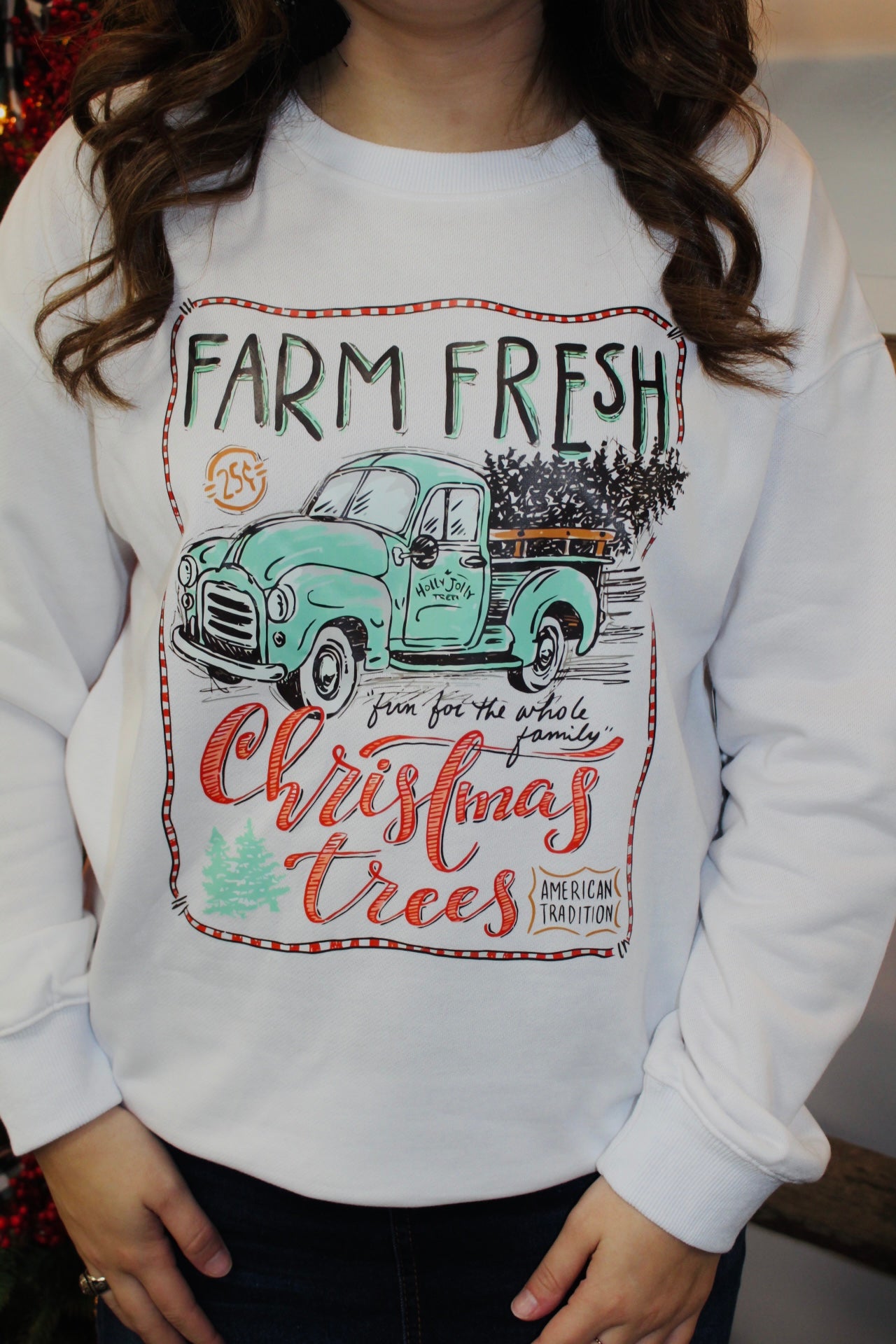 Farm Fresh Christmas Tree Pullover
